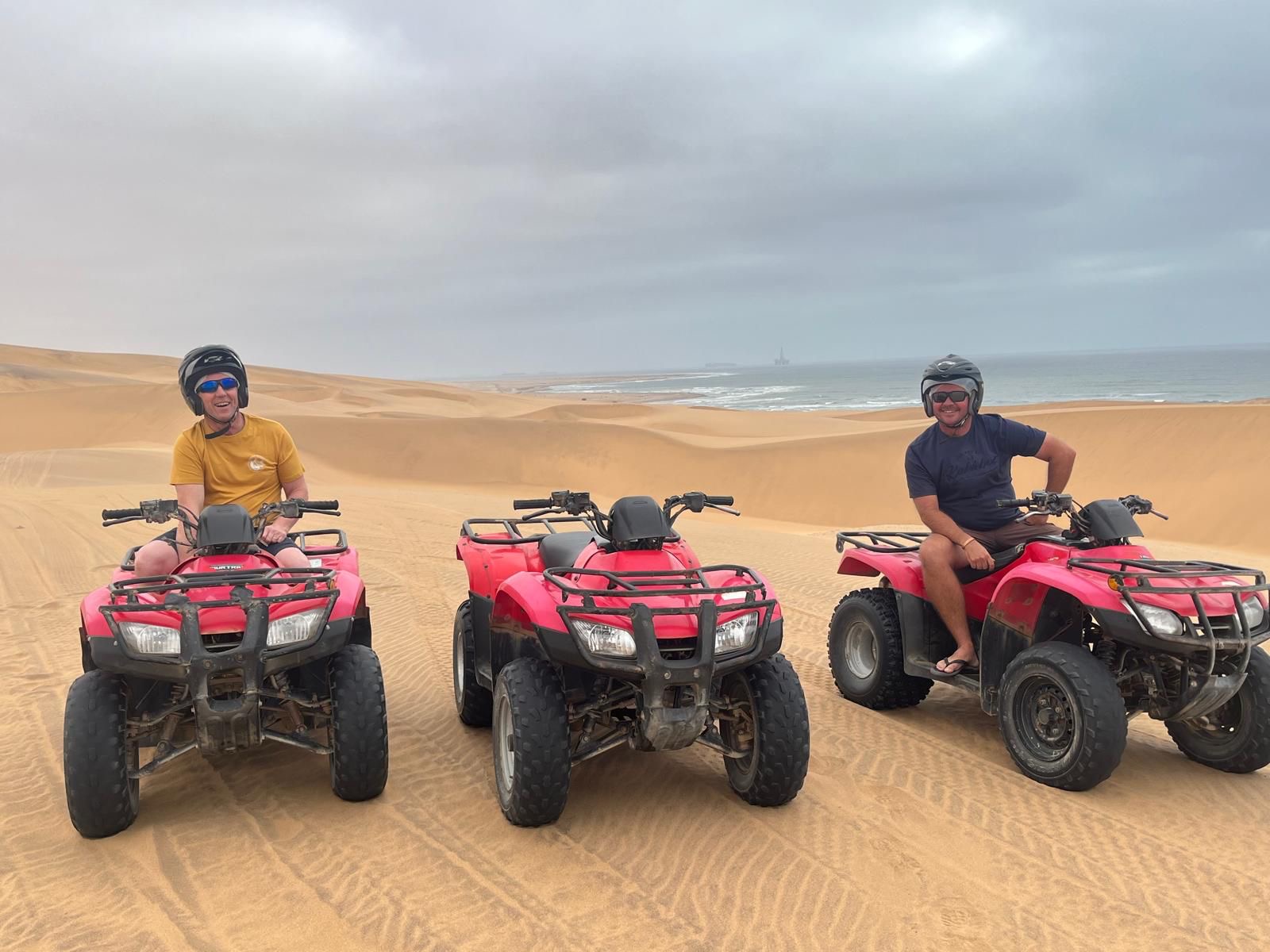 Quad Biking on Dunes